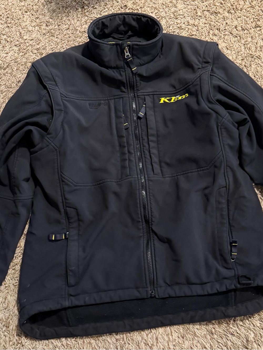 Klim Men's Black Performance Softshell Jacket/Vest